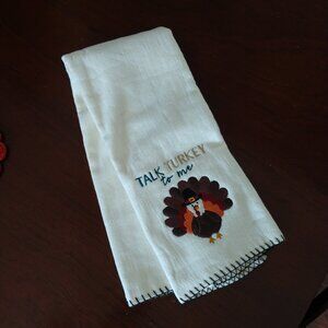 Thanksgiving turkey hand towel — FREE w/$25+ bundle